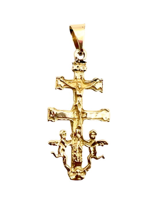 Cruz Caravaca oro