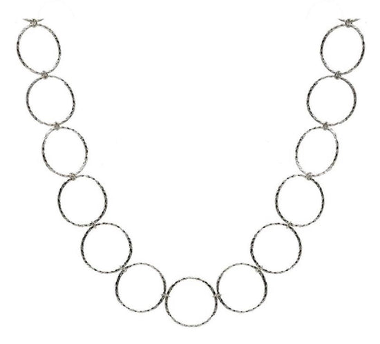 CHOKER DE CIRCULOS DE PLATA