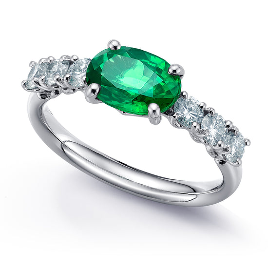 THE EMERALD GODDESS RING