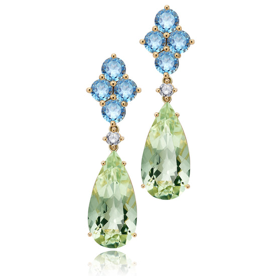 TOPAZ ECLIPSE EARRINGS