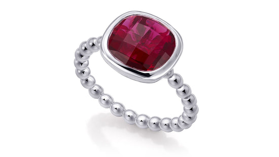 Anillo Tulipán rojo